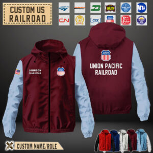 Custom US Railroad_Windbreaker Jackets