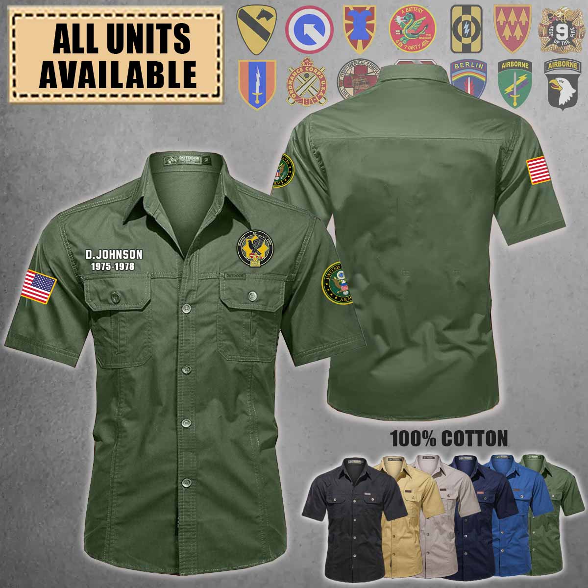 uhagdsga_Cotton Cargo Shirts